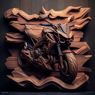 3D мадэль Yamaha MT 09 Tracer (STL)